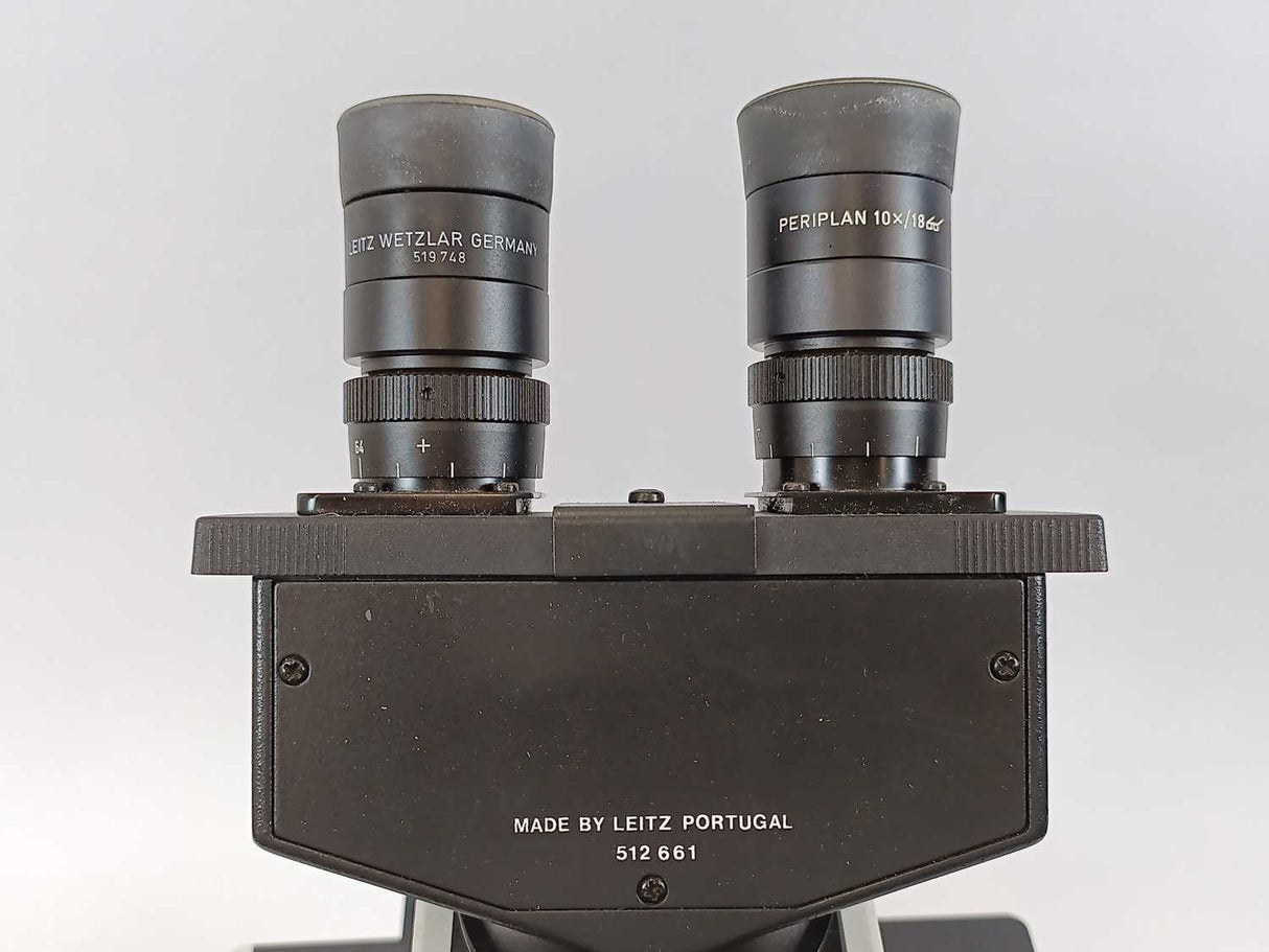 Leitz 020-435.025 Laborlux 12 Microscope, No optics w/ Periplan 10x/18