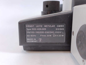 Leitz 020-435.025 Laborlux 12 Microscope, No optics w/ Periplan 10x/18