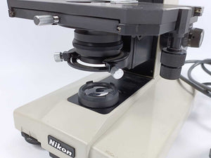 Nikon Labophot Research Microscope w/ 2pcs CFW10x Ocular