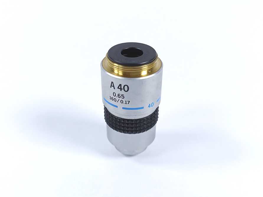 Olympus A40 0.65 160/0.17 Microscope Objective Lens