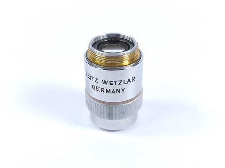Leitz Wetzlar 160/- PL 2.5/0.08 Microscope Lens Objective