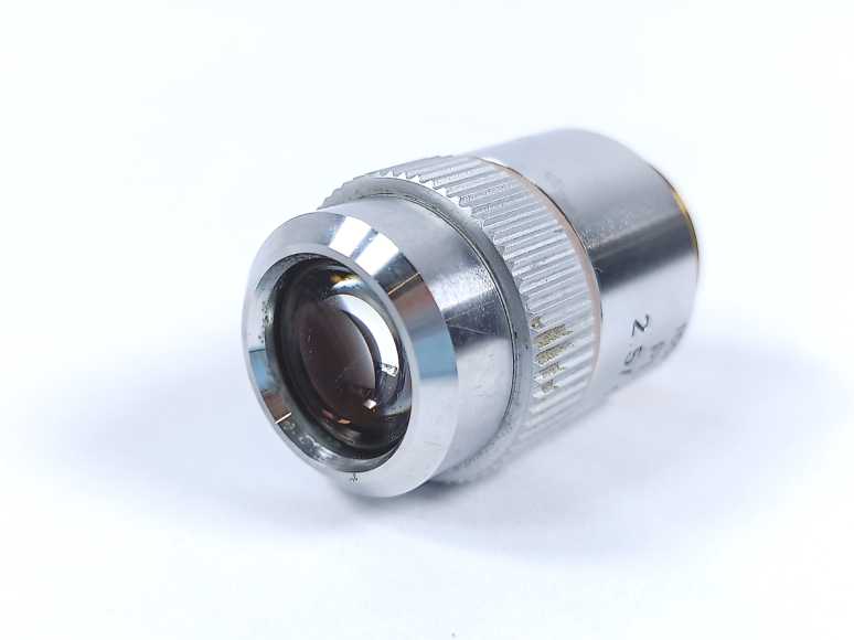 Leitz Wetzlar 160/- PL 2.5/0.08 Microscope Lens Objective
