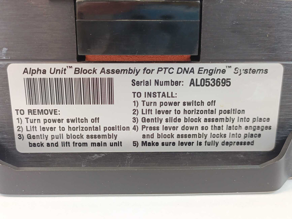 Alpha Unit Block Assembly for PTC DNA