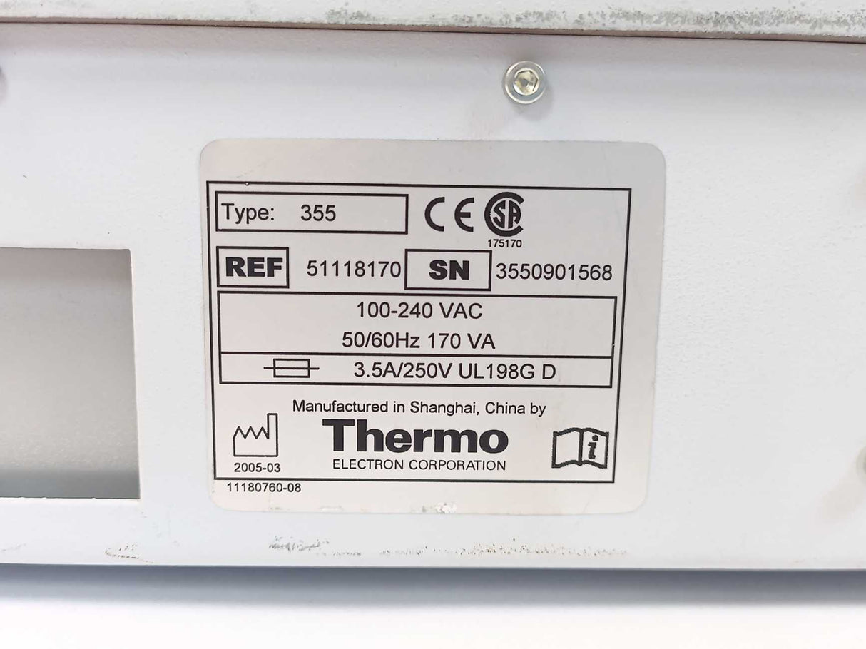 Thermo Electron 355 Multiskan EX Microplate Reader Lab