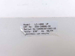 Shimadzu LC-10AD VP Liquid Chromatograph HPLC Pump