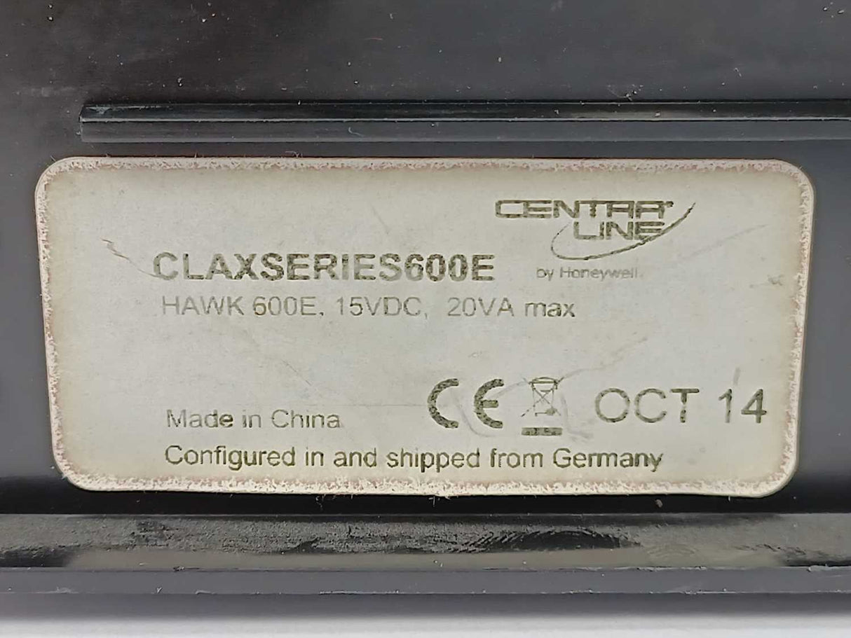 Centra Line / Honeywell CLAXSERIES600E HAWK 600E PLC