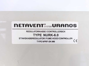 NETAVENT NURK-6.0 Control Box NPRF-SK-M6