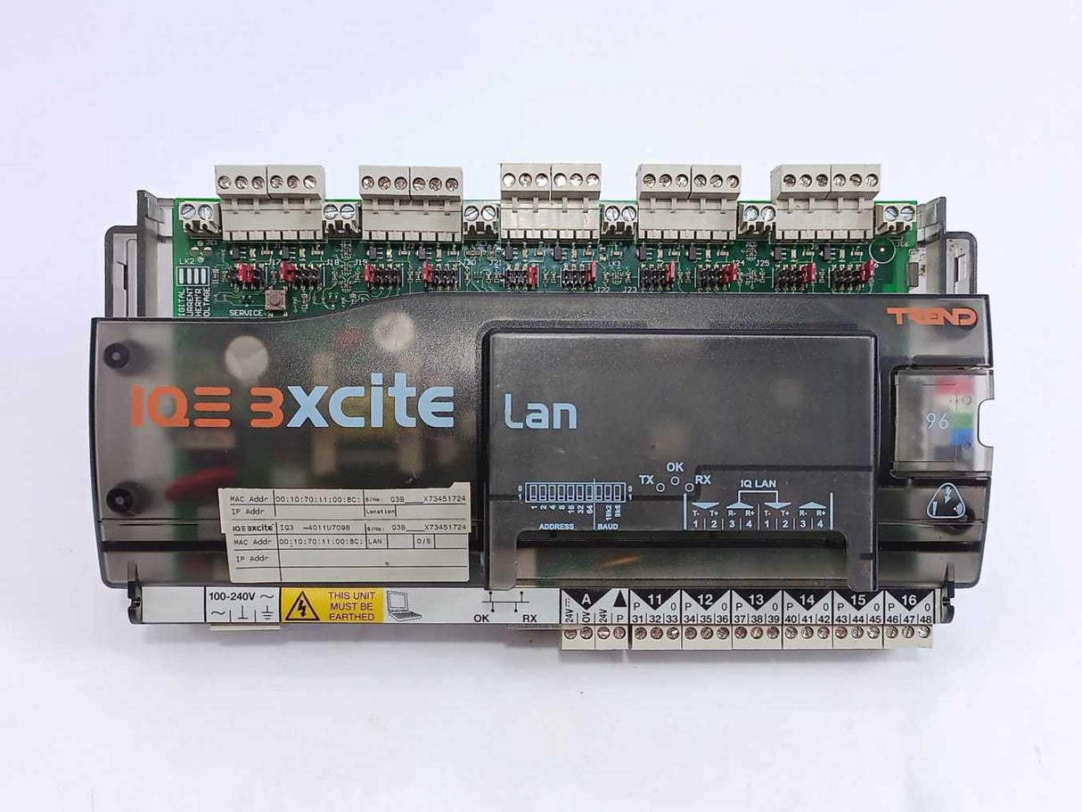 TREND IQ3XCITE/96/LAN/100-240 96 Point Controller