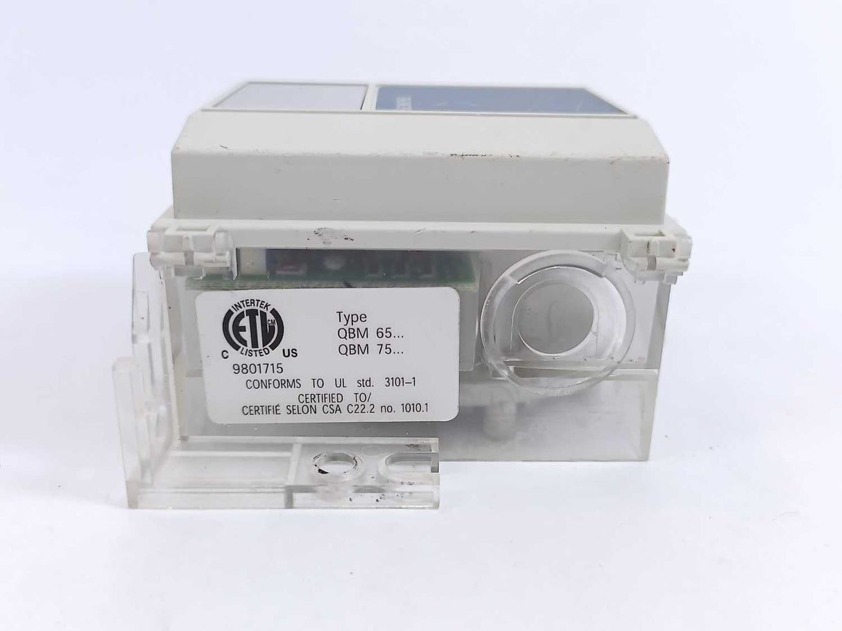 Siemens QBM65.1-25 Air Duct Differential Pressure Sensor with Display