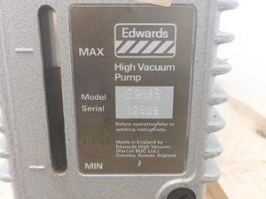 Edwards E2M8  Two-stage Rotary Vane Vacuum Pump