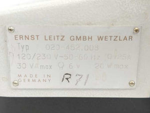 Leitz Wetzlar 020-452.008 DIALUX 20 EB Microscope **FOR SPARE PARTS**
