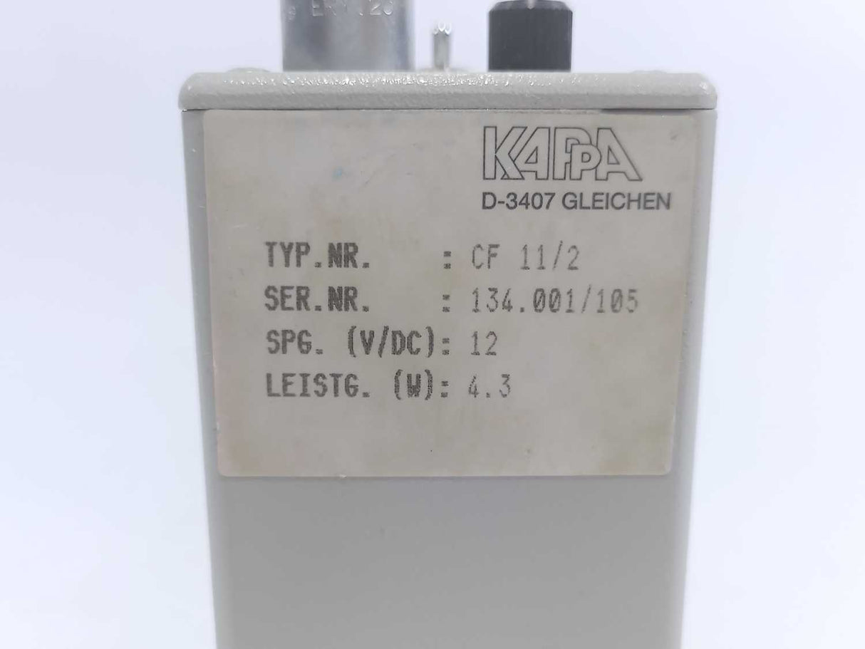 KAPPA CF11/2 Color Analog Video Camera