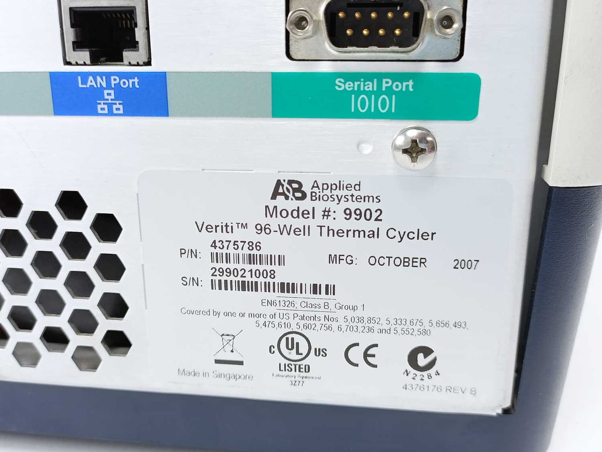 Applied Biosystems 9902 Veriti 96-Well Thermal Cylinder, For Spare Parts
