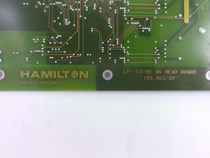 Hamilton LP-CO-RE 96 HEAD BOARD  Multi Probe Head PCB Controller