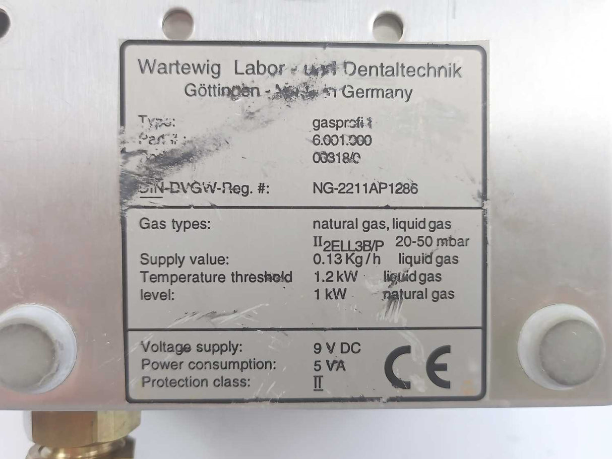 WLD-TEC Gasprofi 1, 6.001.000 Laboratory Gas Burner