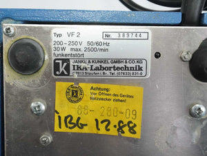 IKA-Labortechnik VF 2 VF 2 Laboratory Stirrer / Vortex Mixer