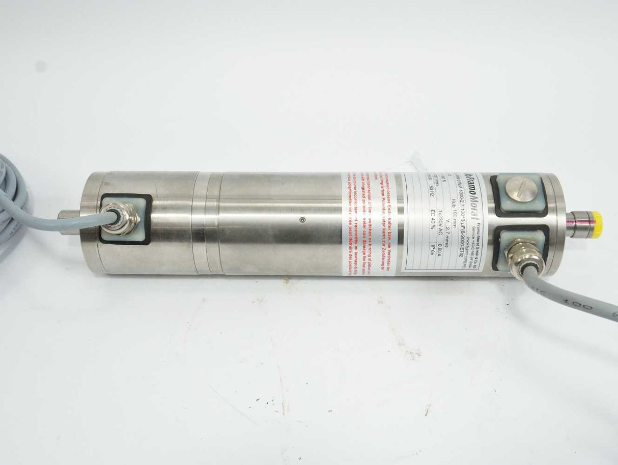 Framo Morat MINI 0 W/A 1000-2,7-100*3 µF(8-2000-ET02 MINI 0 W/A Linear Actuator