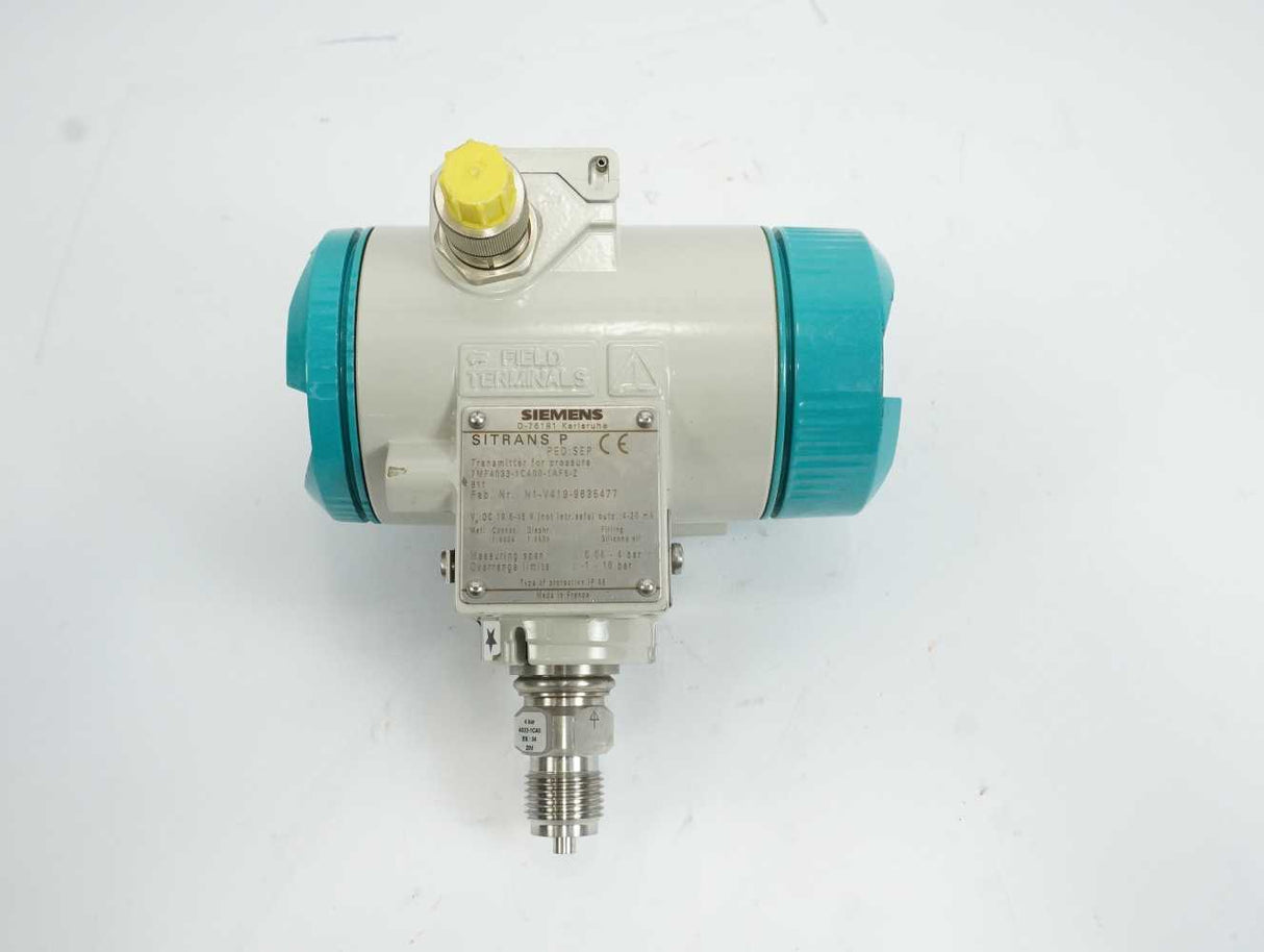 Siemens 7MF4033-1CA00-1AF6-Z SITRANS P Transmitter for Pressure