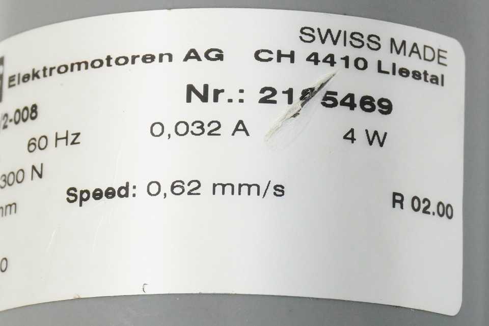 Magnetic Elektromotoren AG SEY 10/2-008 SEY 10/2-008 Linear Actuator