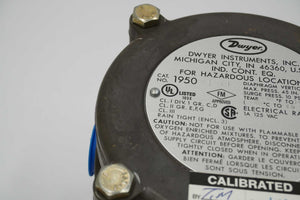 Dwyer 1950-1-6F Series 1950 Differential Pressure Switch 1950-1-6F