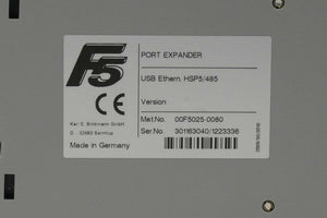 Karl E. Brinkmann 00F5025-0080 Port Expander USB Ethernet HSP5/485