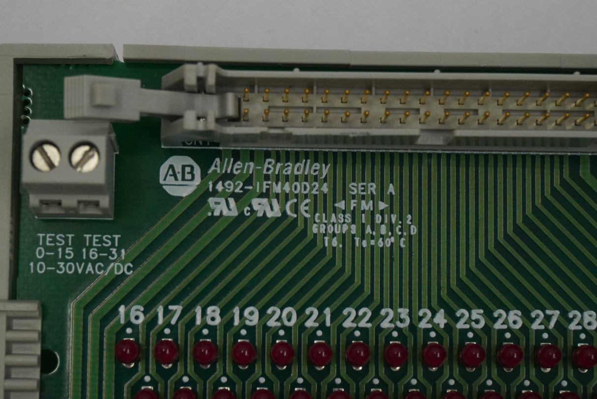 AB 1492-IFM40D24 1492-IFM40D24 Interface Module 40-Point Digital Series A
