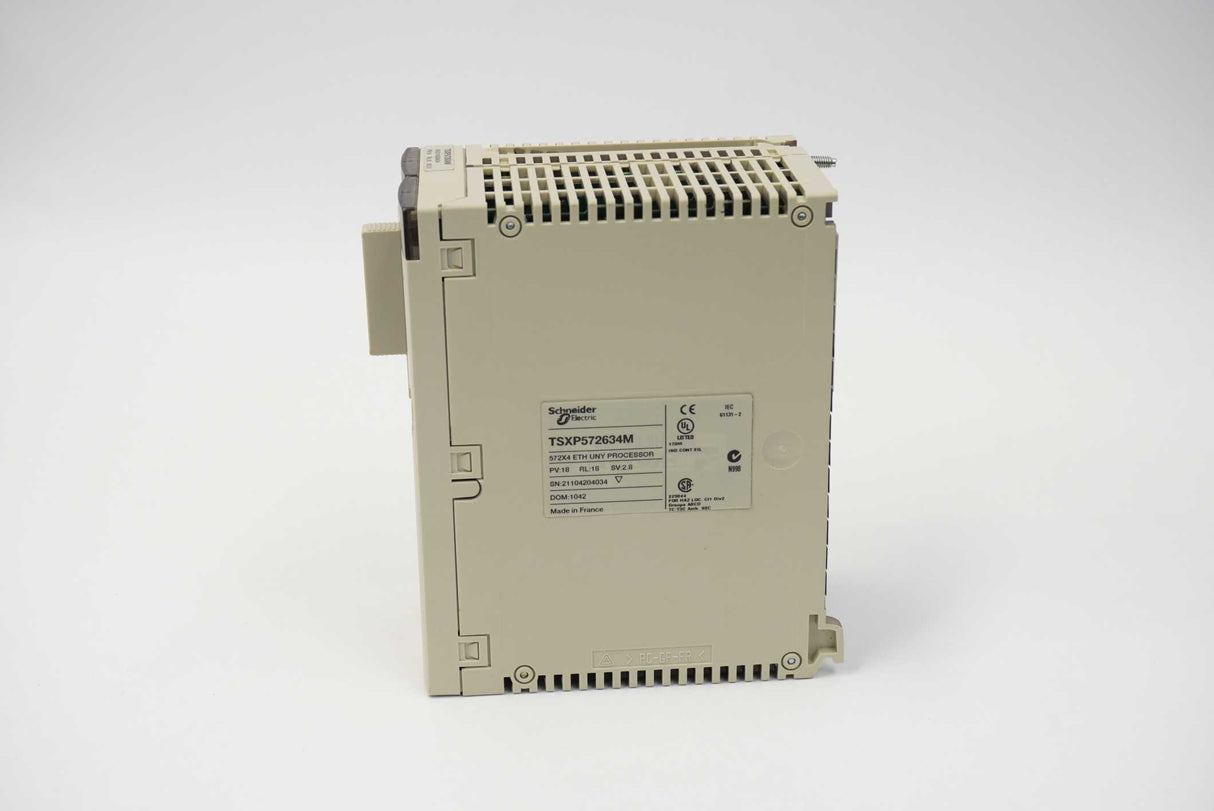 Schneider Electric TSXP572634M Unity Processor with TSXMRPP384K Memory Card