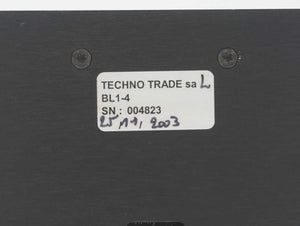 Techno Trade sa BL1-4 TBOX BL1-4 Expansion Chassis / Bus Rack for TBox Telemetry