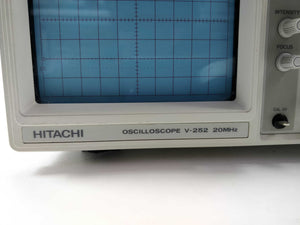 Hitachi Denshi V-252 20MHz Oscilloscope