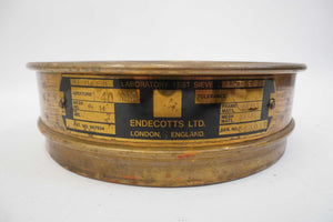Endecotts ASTM E11 Laboratory Test Sieve 40mm Aperture Mesh No. 14 Brass Frame