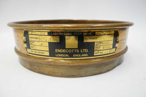 Endecotts ASTM E11 Laboratory Test Sieve ASTM E11 Brass Frame Mesh No. 35