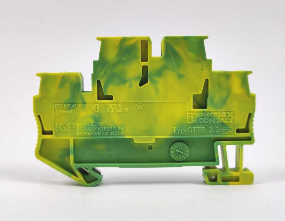 Phoenix Contact 3036026 STTB 2,5-PE Protective Conductor Double-level 50Pcs.