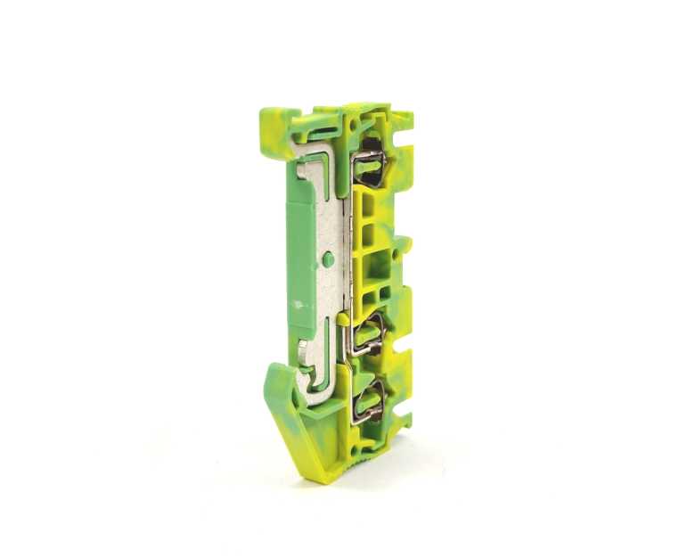 Phoenix Contact 3031267 ST 2,5-TWIN-PE Ground Modular Terminal Block. 50 pcs.