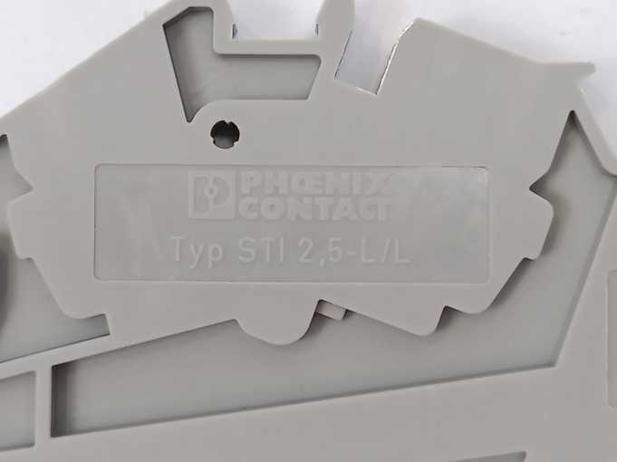 Phoenix Contact 3031856 STI 2,5 L/L Installation level terminal block, 47 pcs