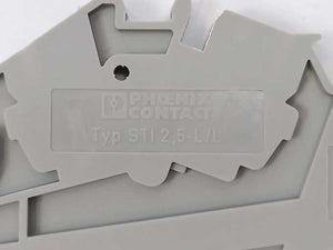 Phoenix Contact 3031856 STI 2,5 L/L Installation level terminal block, 47 pcs