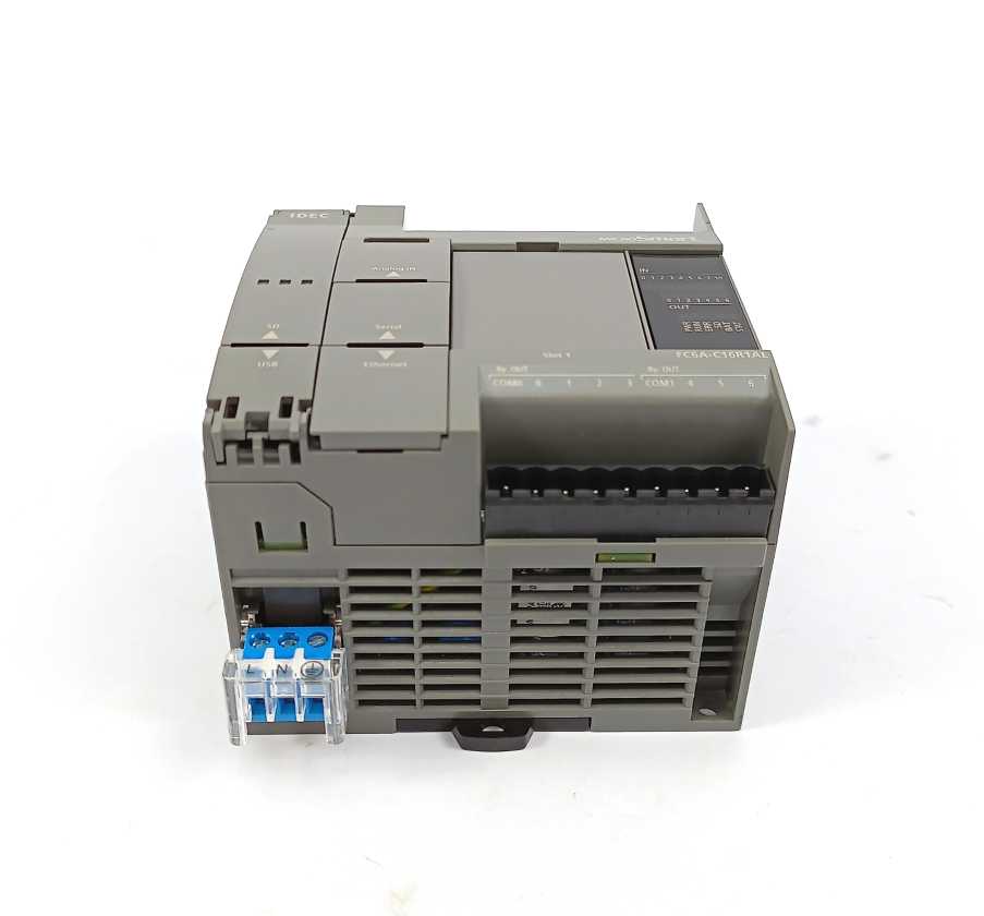 Idec FC6A-C16R1AE MicroSmart PLC 16IO CPU 100-240VAC Relay