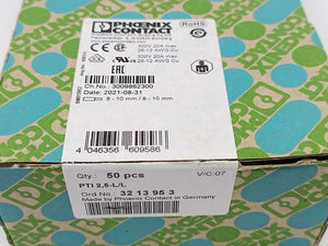 Phoenix Contact 3213953 PTI 2,5-L/L Installation level terminal block. 50 pcs.