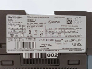 Siemens 3RW3037-2BB04 SIRIUS soft starter