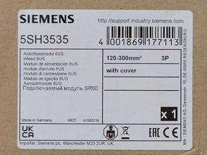 Siemens 5SH3535 Connecting terminal plate 8US with cover