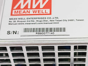 Mean Well RSP-3000-24 3000W Power Supply with Single Output 24V 125A