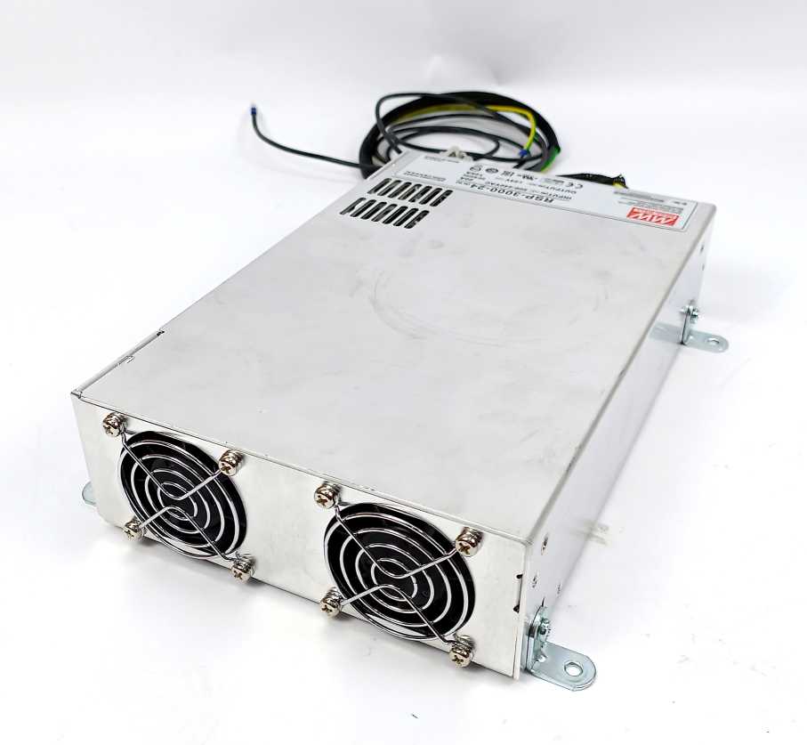 Mean Well RSP-3000-24 PSU, IN: 200-240VAC 20 A, 50/60Hz, OUT: +24V, 125A