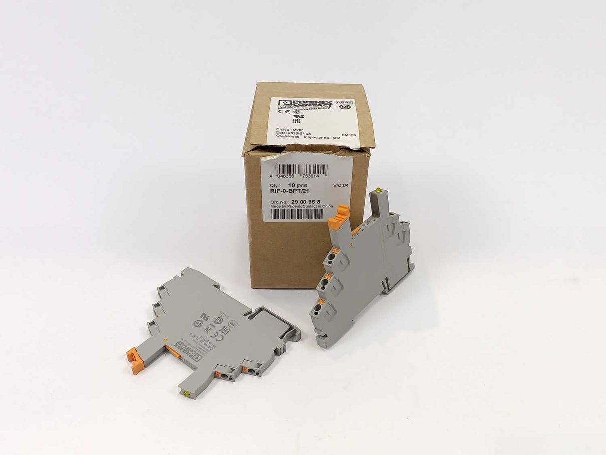 Phoenix Contact 2900958 RIF-0-BPT/21 Relay Module Base 10 Pcs.