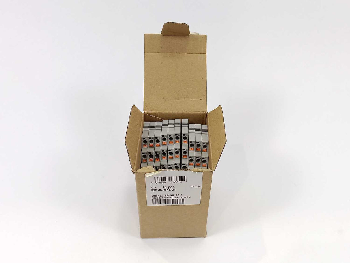 Phoenix Contact 2900958 RIF-0-BPT/21 Relay Module Base 10 Pcs.