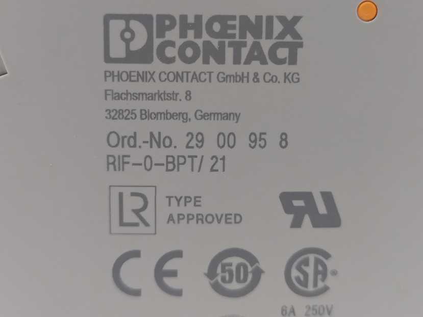 Phoenix Contact 2900958 RIF-0-BPT/21 Relay Module Base 10 Pcs.
