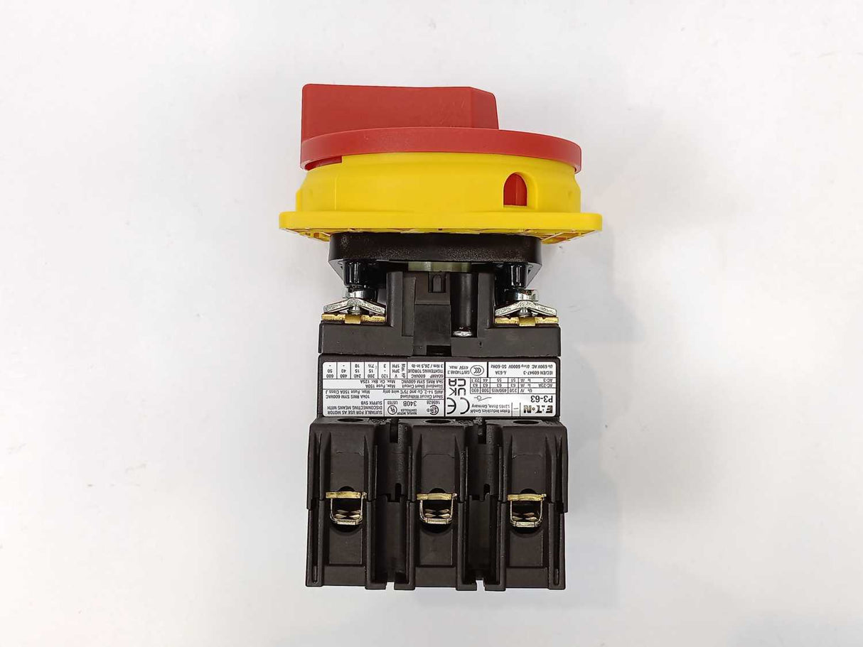 Eaton P3-63/V/SVB Rotary disconnect switch