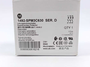 AB 1492-SPM3C630 3 Pole Supplementary Protector 63 A Ser D