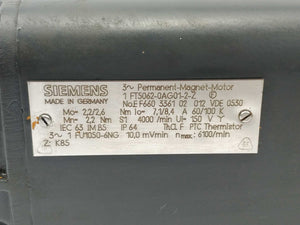 Siemens 1FT5062-0AG01-2-Z Permanent-Magnet-Motor