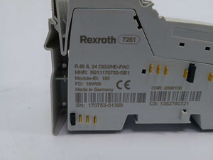 Rexroth R-IB IL 24 DI32/HD-PAC 7261 Interface Module