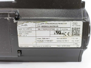 Rexroth MHD041A-144-PG0-UN 3-Phase Synchronous PM-Motor