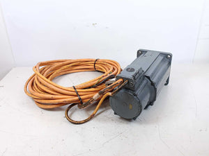 Rexroth Indramat MKD090B-035-KG1-KN Permanent Magnet Motor w/ 2 cables